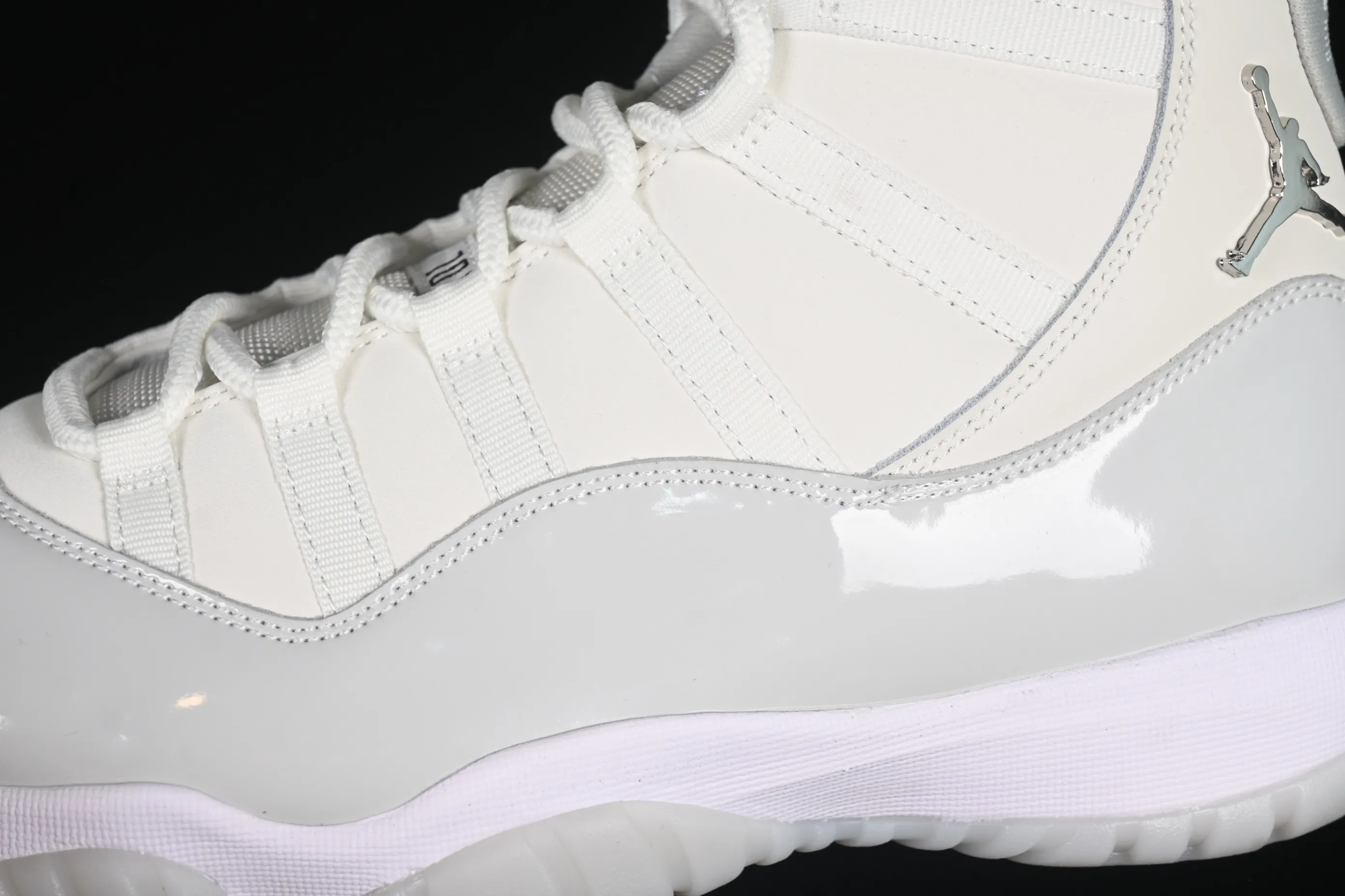 All categories Air Jordan Jordan series basketball shoes Air Jordan 11 Air Jordan 11 Retro "Grand Finale" AJ11 Joe 11 Pearl Gray AR0715-110